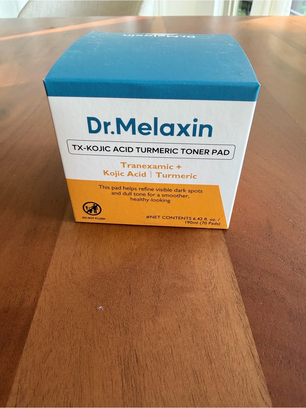 NIB Dr. Melaxin TX Kojic Acid Turmeric Toner Pads | 70 Count 🧡 K-Beauty